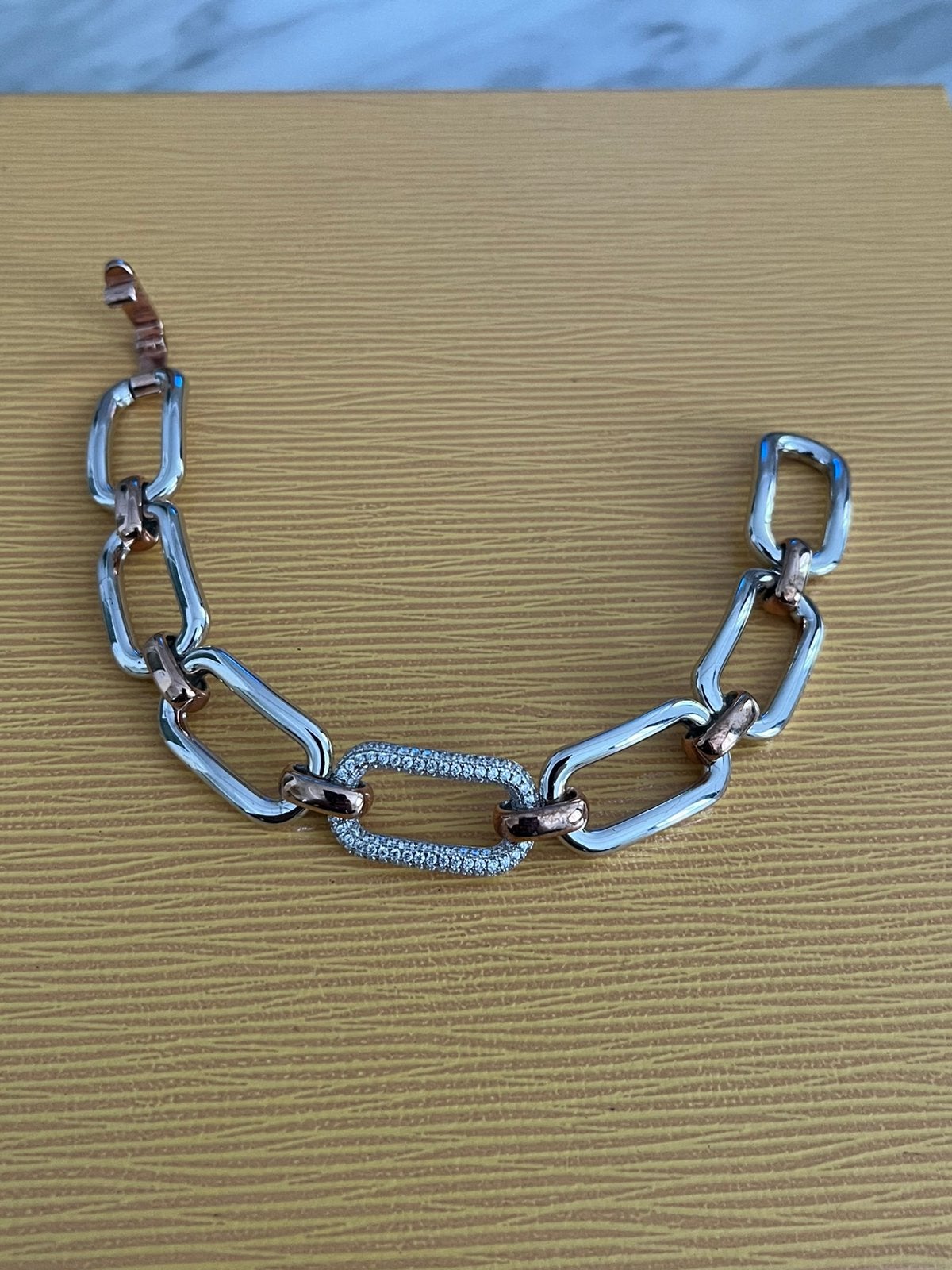 Nona silver rose armband 925, Ophalen of Verzenden, Zo goed als nieuw