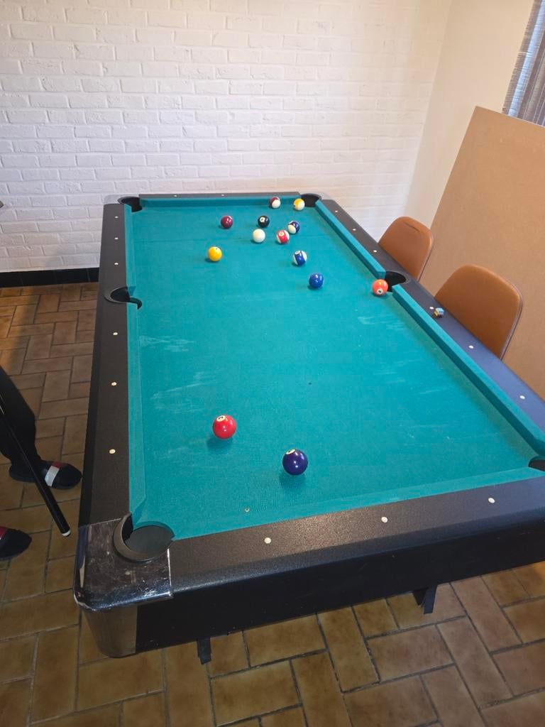 Billard américain, Sports & Fitness, Billards & Billards américains, Utilisé, Table de billard, Table de billard, Enlèvement