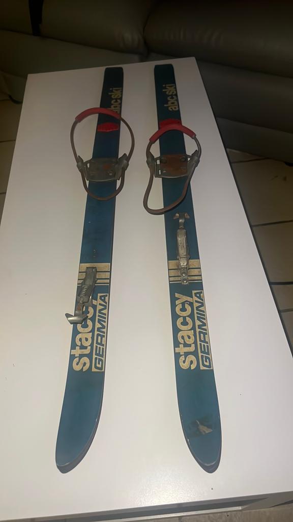 Abc ski, Sport en Fitness, Skiën en Langlaufen, Gebruikt, Overige typen, Langlaufen, Overige merken, Minder dan 100 cm, Ophalen of Verzenden