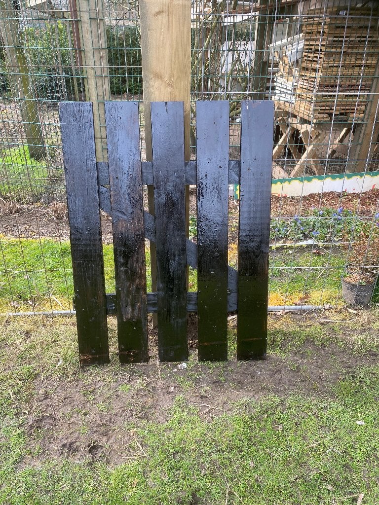 tuinpoortje, Ophalen, Zo goed als nieuw