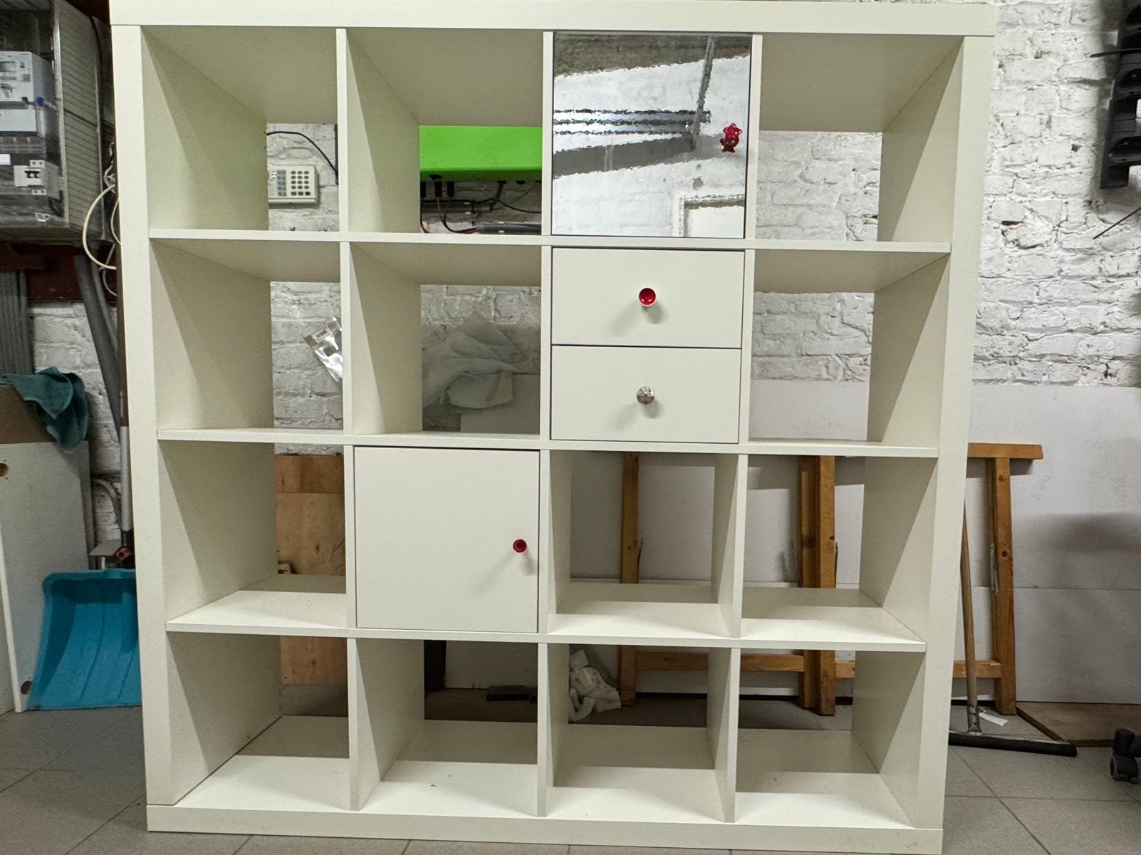 Witte IKEA Kallax open kast met inzetten – Perfecte staat, Huis en Inrichting, Kasten | Wandmeubels, Ophalen, 150 tot 200 cm, Zo goed als nieuw