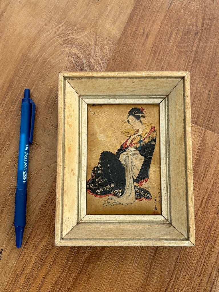 Petit tableau asiatique, Enlèvement ou Envoi