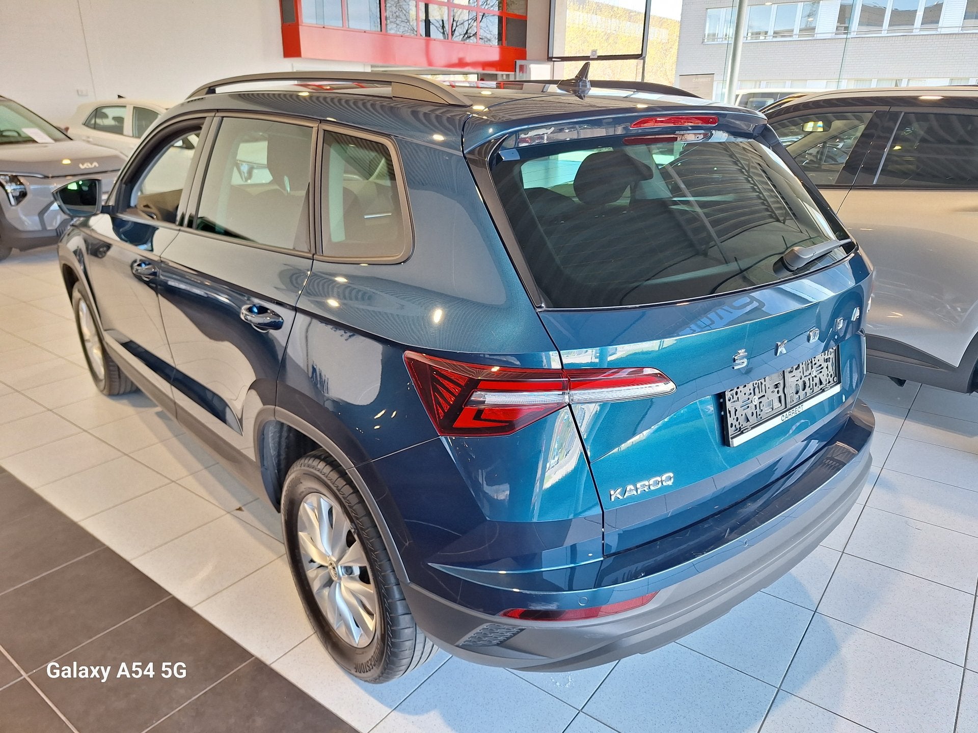 Skoda Karoq TSI Ambition DSG7 - 12M WARRANTY - AUTOMATIC - L, Autos, 121 g/km, Achat, Entreprise, Bleu