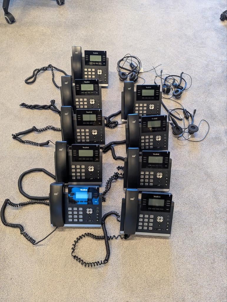 Téléphone voip yealink t42s, Telecommunicatie, Datacommunicatie en VoIP, Ophalen of Verzenden, Telefoon