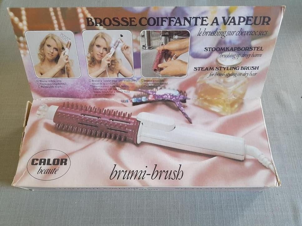 CALOR- Stoomstylingborstel voor droog föhnen, Ophalen of Verzenden, Zo goed als nieuw, Kam of Borstel