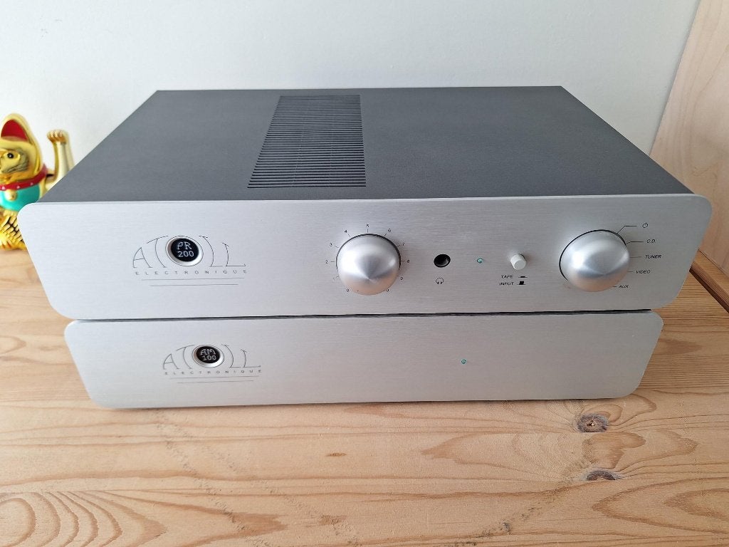 Atoll Electronique AM100 + PR200, Enlèvement, Utilisé, 60 à 120 watts, Autres marques