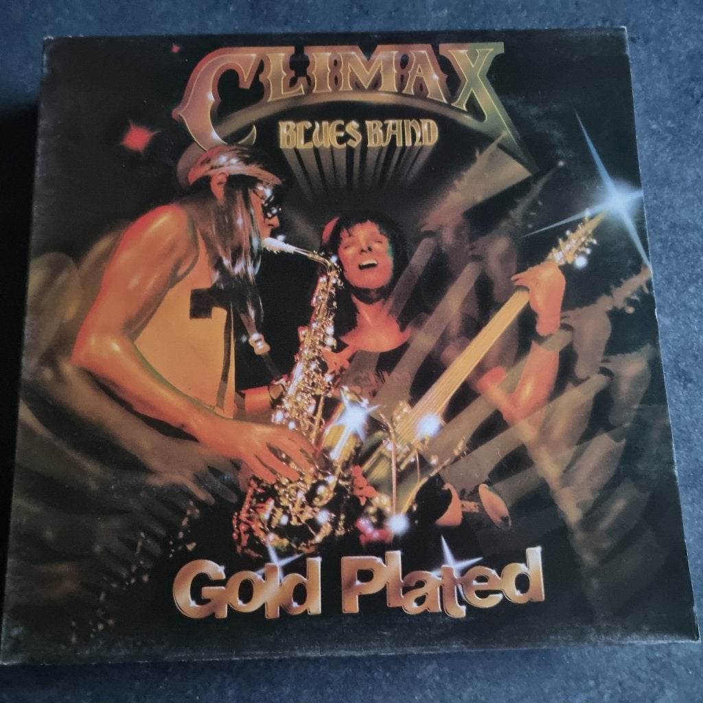 LP Climax Blues Band – Gold Plated, CD & DVD, Enlèvement ou Envoi, Utilisé, Pochette gatefold, Blues rock