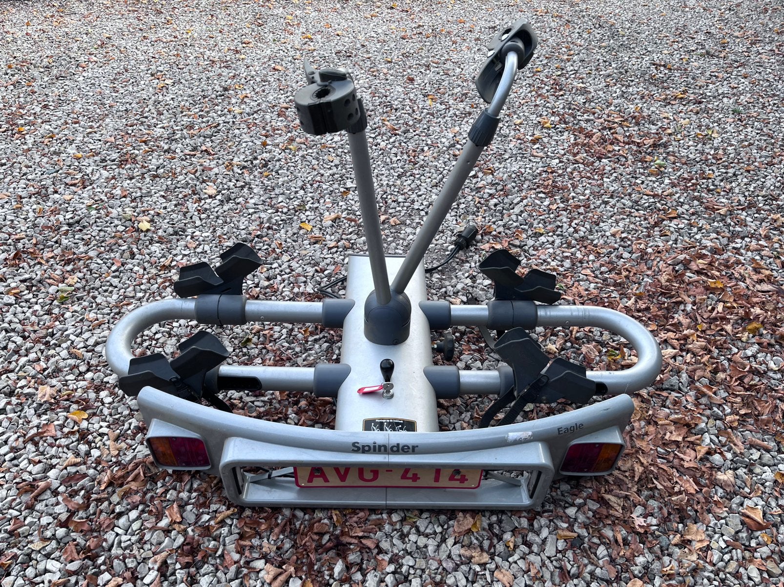 Porte-vélo spinder eagle, Autos : Divers, Enlèvement, 2 vélos, Utilisé, Accessoire porte-vélos