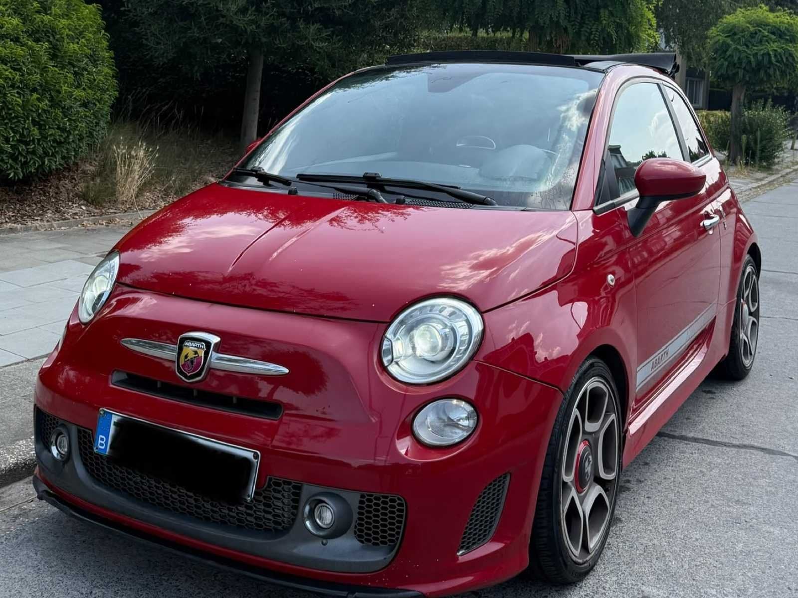 2013 Fiat 500 Abarth C 1.4 T Jet Cabriolet Auto, Auto's, Gebruikt, Cabriolet, Bedrijf, Te koop