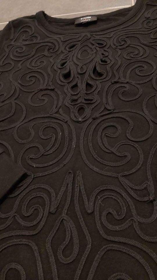 Elvira knappe sweater, trui, mt M, zwart, Vêtements | Femmes, Pulls & Gilets, Comme neuf, Taille 38/40 (M), Noir, Enlèvement ou Envoi
