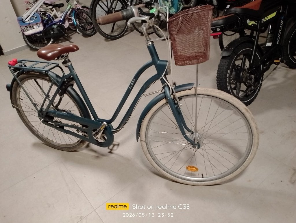Oma fiets, Ophalen