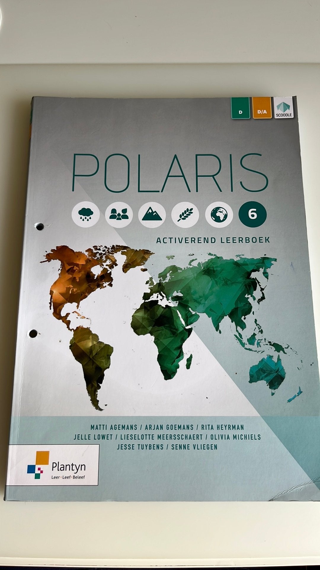 Polaris 6 (Aardrijkskunde/Geowetenschappen) leerboek, Ophalen of Verzenden, Zo goed als nieuw, Aardrijkskunde