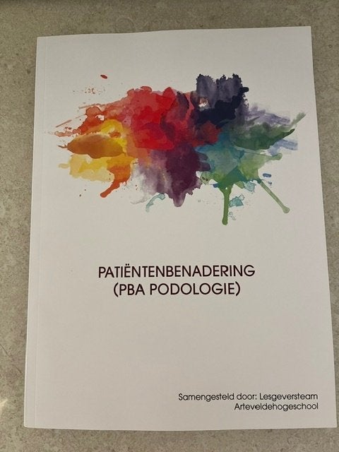 Patiëntenbenadering (PBA PODOLOGIE), Ophalen, Nieuw