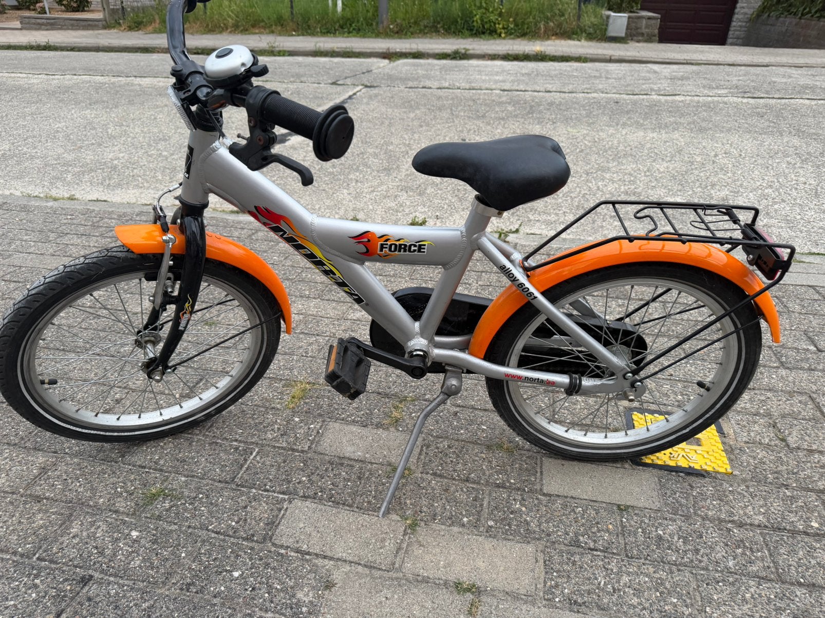 Norta kinderfiets 18 inch, Ophalen, Velgrem, Norta, 16 tot 20 inch