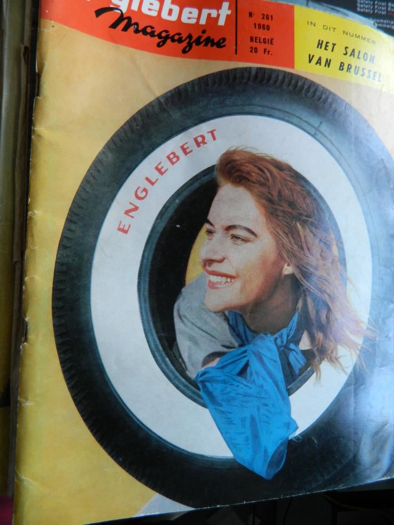 oude "Englebert" magazines jaren 1950-1960, Verzamelen, Ophalen of Verzenden, 1940 tot 1960, Tijdschrift