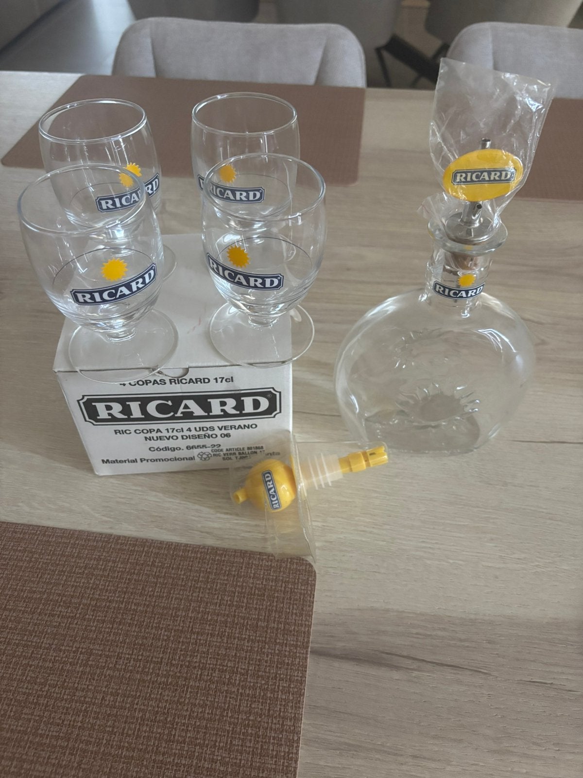 Ricard set, Verzamelen, Ophalen, Nieuw