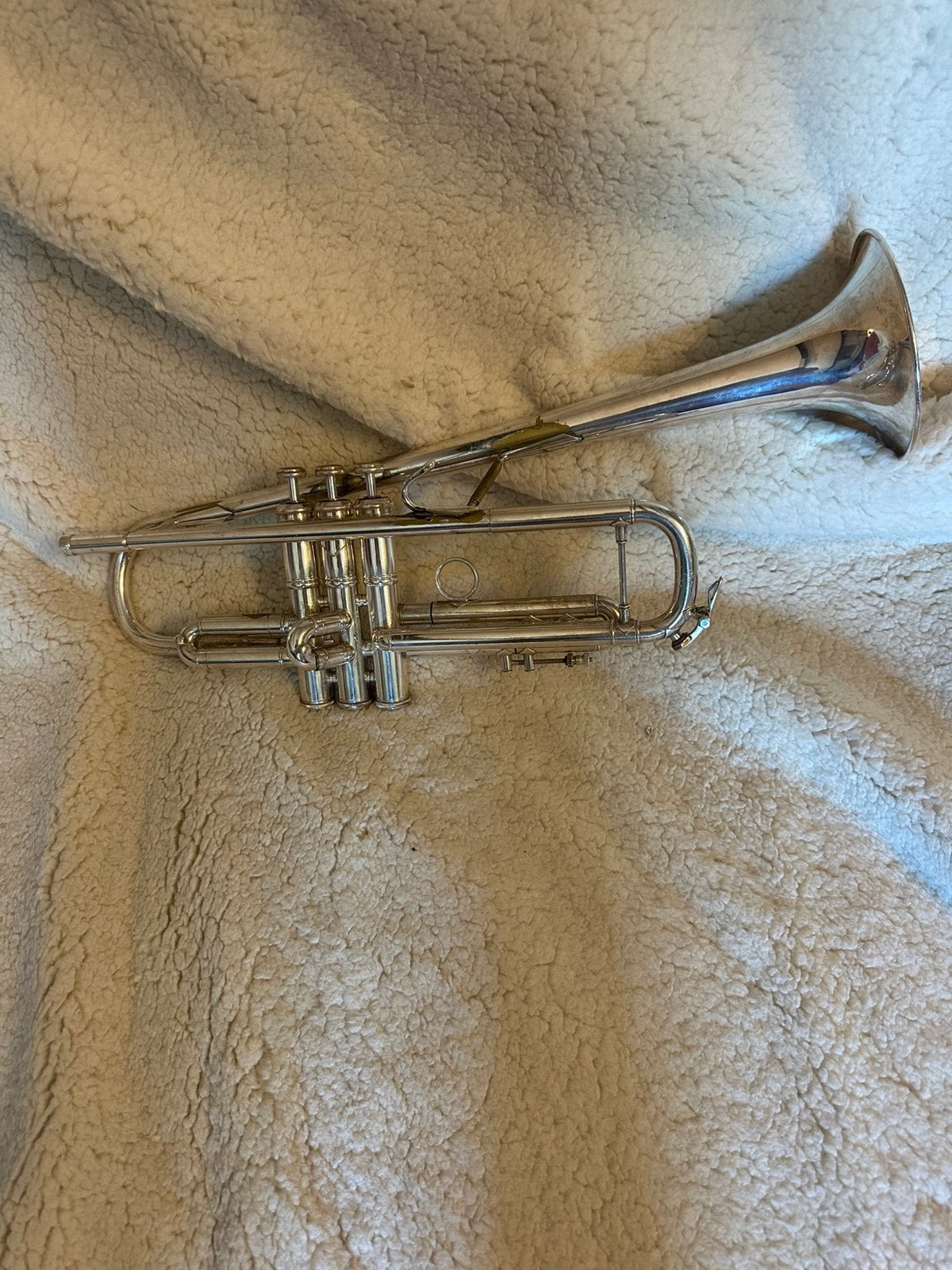 Bach trompet model 25, Ophalen, Gebruikt, Trompet in si bemol, Met koffer