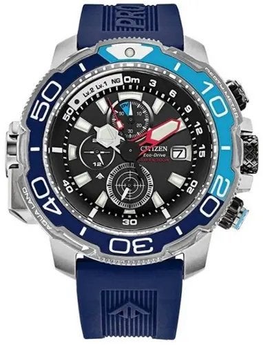Citizen promaster Marine BJ2196 -08E, Ophalen of Verzenden, Zo goed als nieuw, Citizen