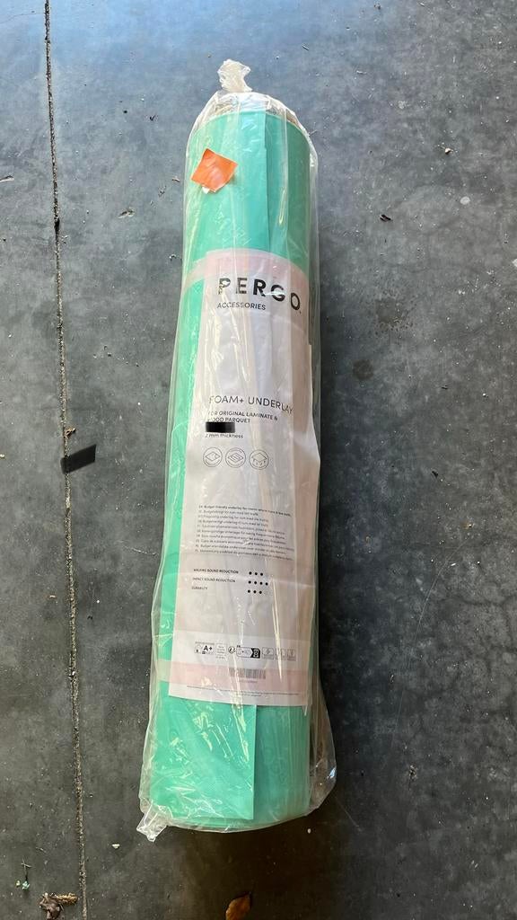 Ondervloer, Doe-het-zelf en Bouw, Ophalen, 30 cm of meer, Zo goed als nieuw, 10 m² of meer