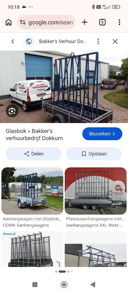Vakmensen  ramen, Ophalen
