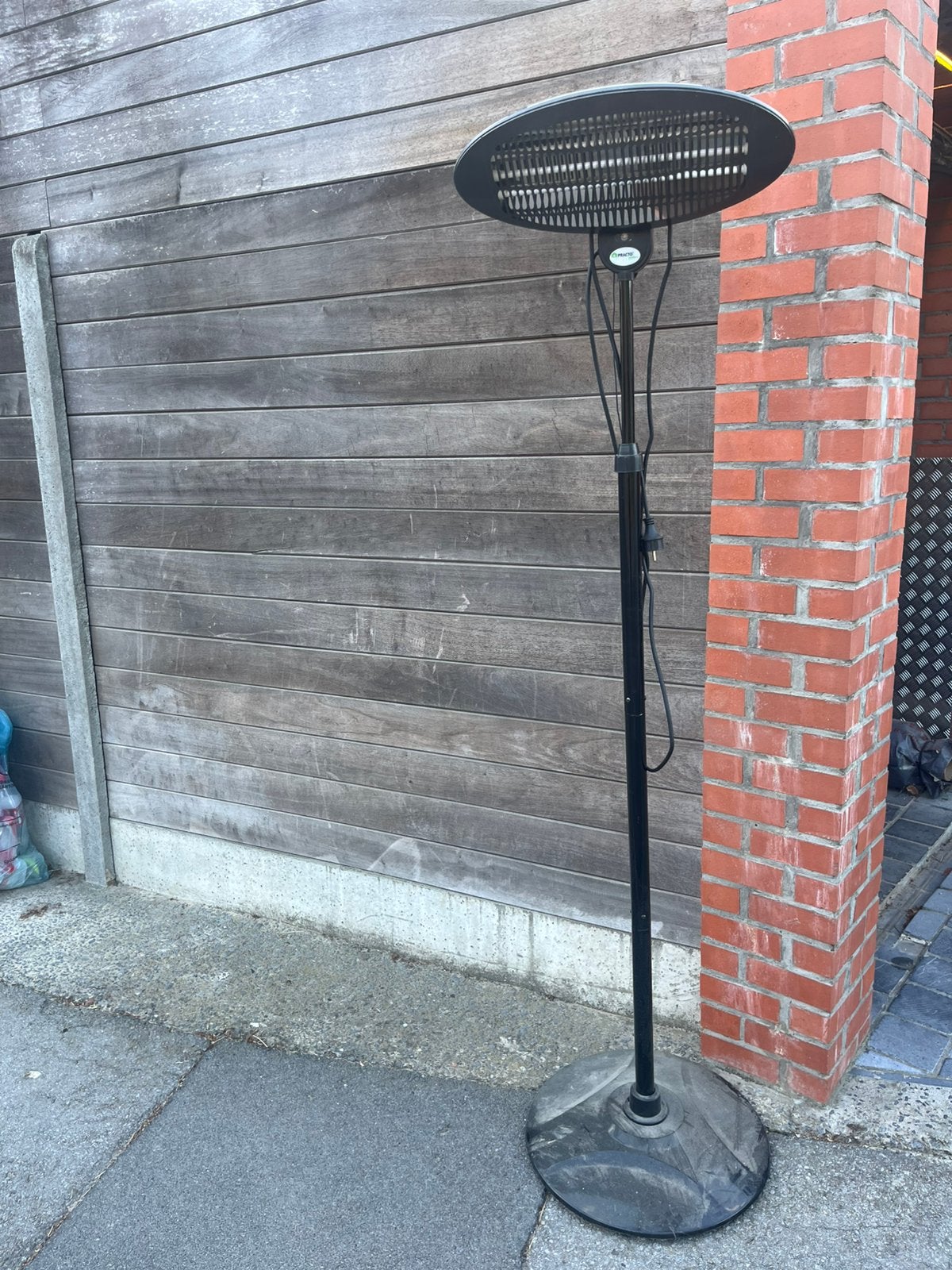Terrasverwarmer, Tuin en Terras, Terrasverwarmers, Ophalen, Zo goed als nieuw, Elektrisch