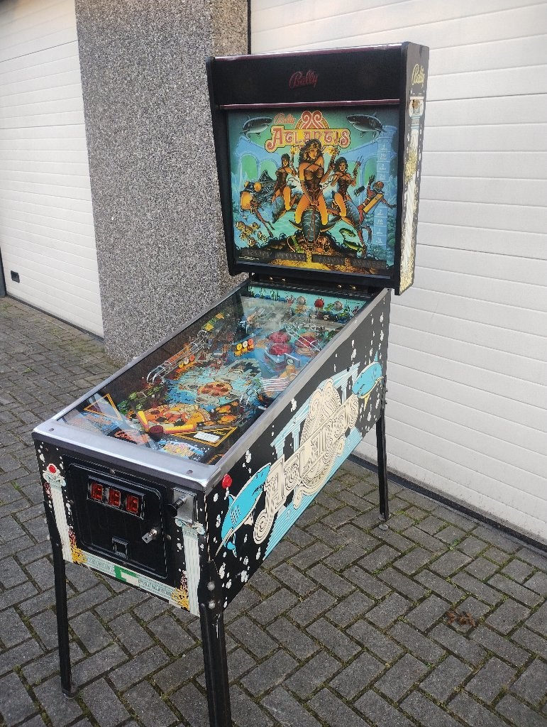 Bally Atlantis Flipperkast, Verzamelen, Automaten | Flipperkasten, Gebruikt, Elektronisch, Bally, Ophalen of Verzenden