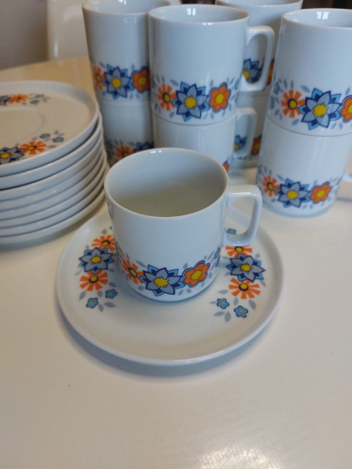 Vintage koffieservies (Bavaria), Huis en Inrichting, Ophalen, Vintage
