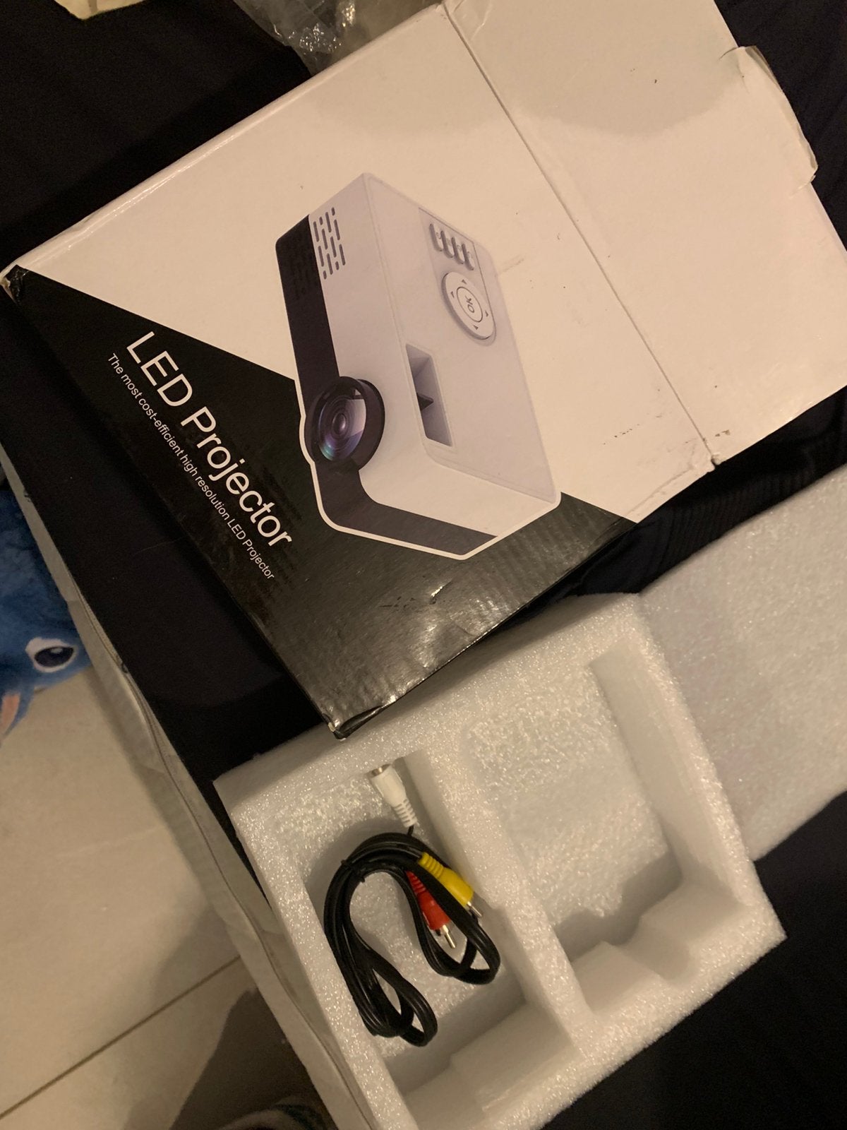 Led projector, TV, Hi-fi & Vidéo, Enlèvement, Comme neuf, LED