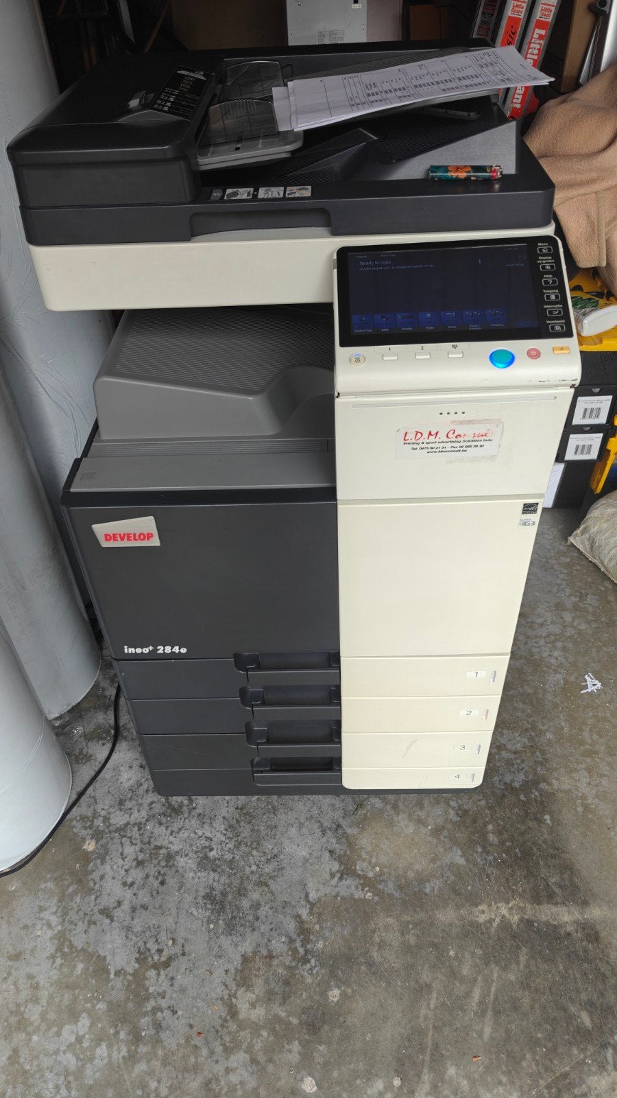 Professional Develop Ineo+ 284e Color Multifunction Printer, Computers en Software, Ophalen, Printer