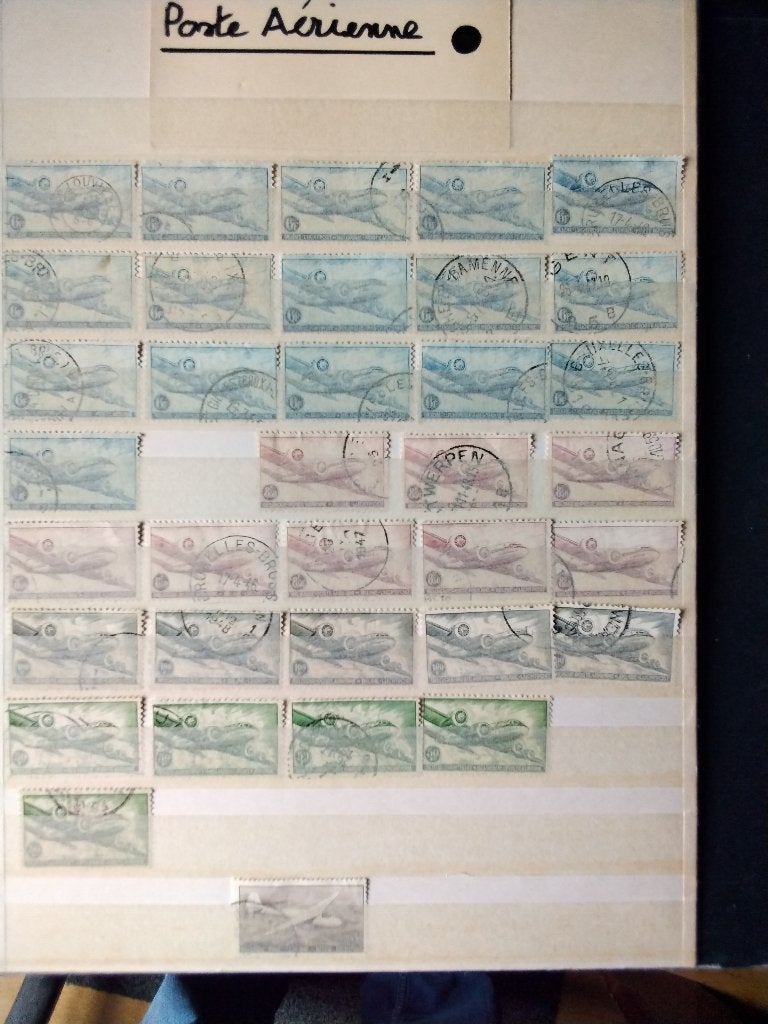 TIMBRES BELGIQUE  POSTE AERIENNE, Enlèvement ou Envoi