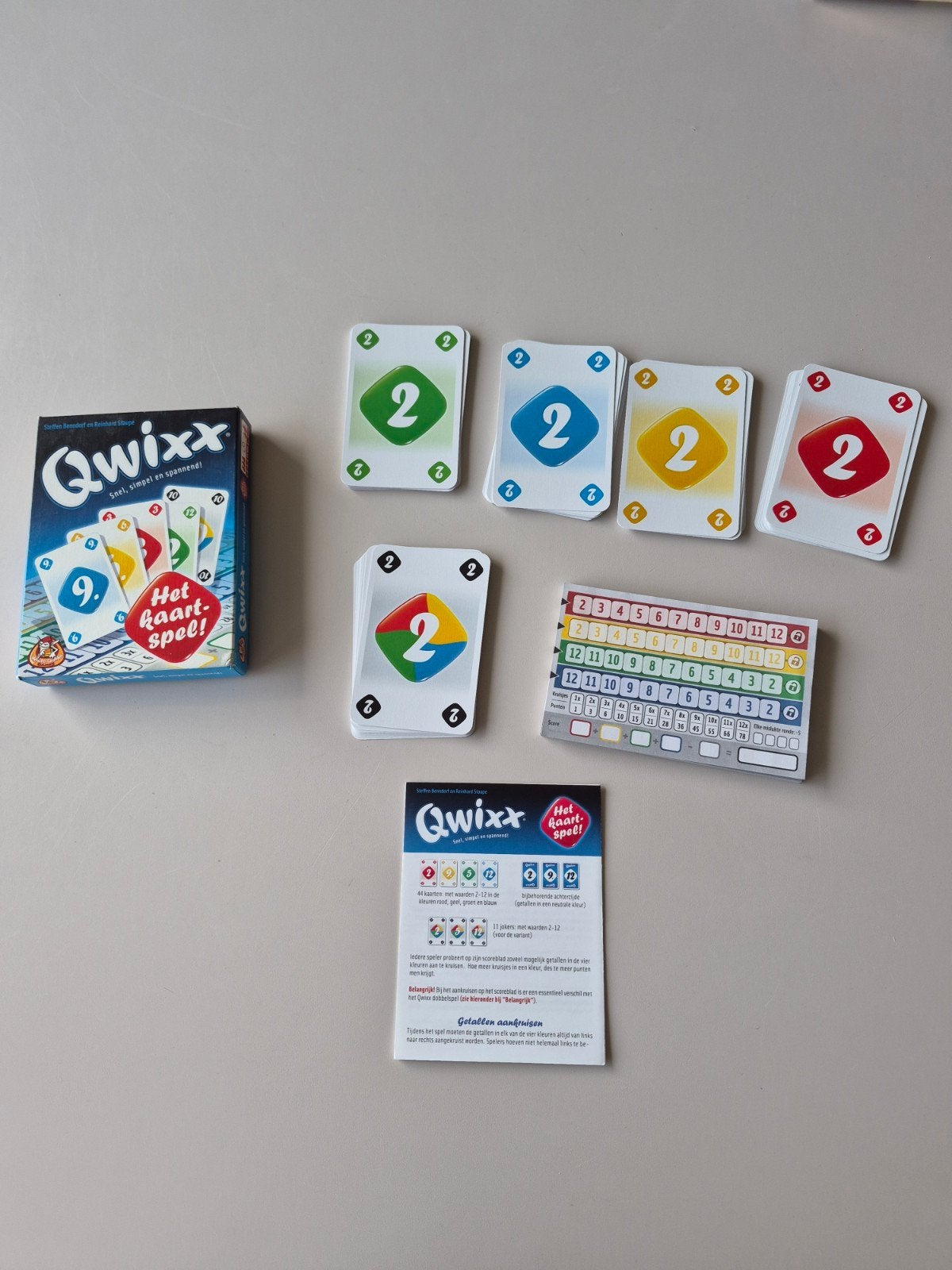 Kaartspel: Qwixx - White Globin Games, Ophalen of Verzenden