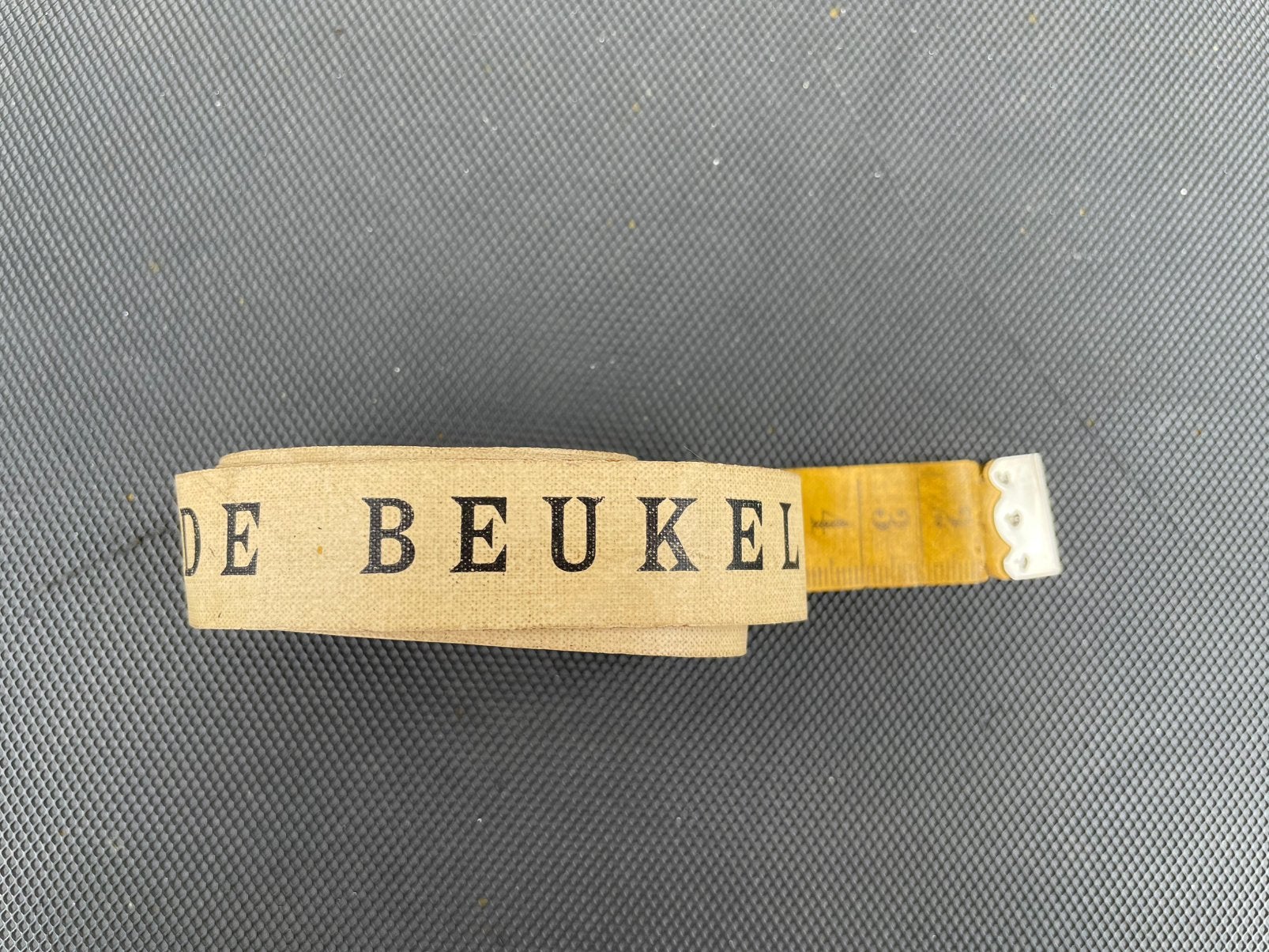 Reclame Cichorei De Beukelaar Jacobs lintmeter, Verzamelen, Ophalen of Verzenden, Gebruikt, Gebruiksvoorwerp