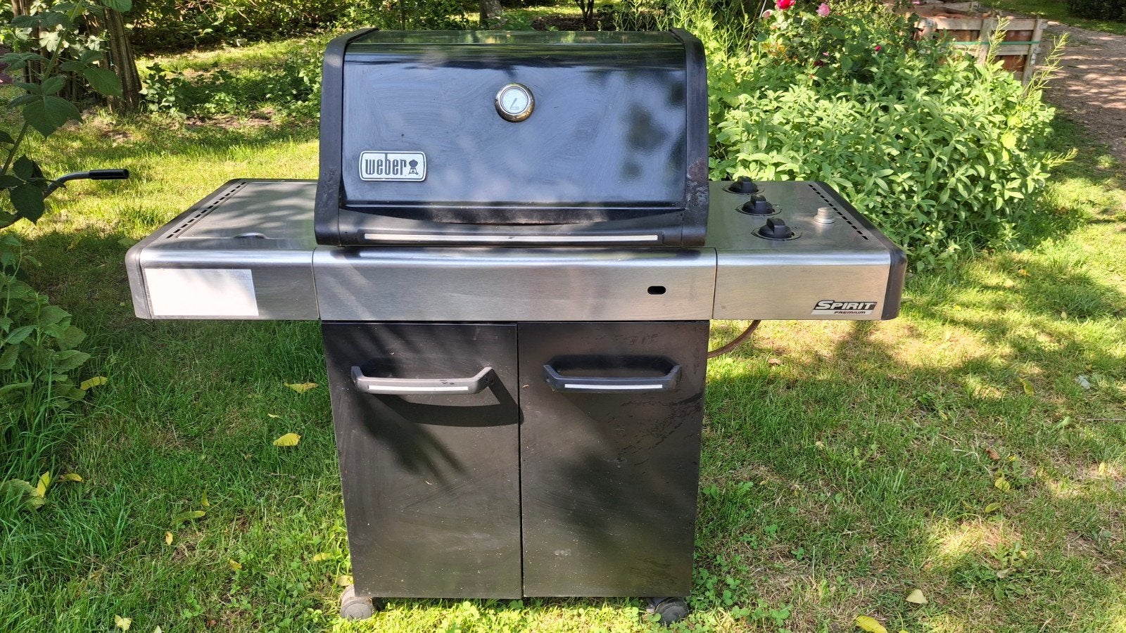 WEBER Spirit avec brûleur latéral, Enlèvement