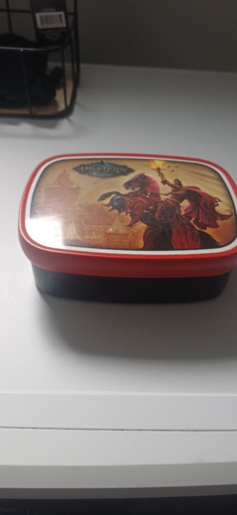 lunchtrommel, Ophalen, Gebruikt