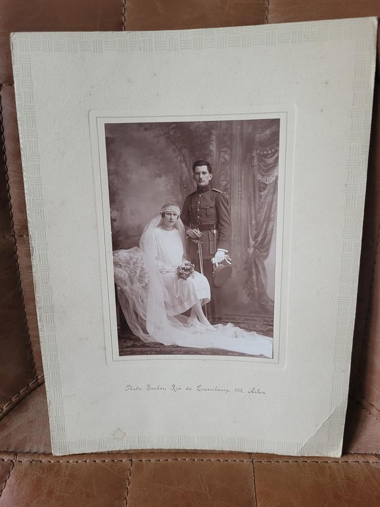 Photo d'un Officier belge, Collections, Enlèvement ou Envoi