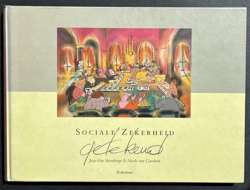 Sociale Zekerheid getekend / tekeningen Nicole van Goethem, Boeken, Kunst en Cultuur | Beeldend, Ophalen of Verzenden