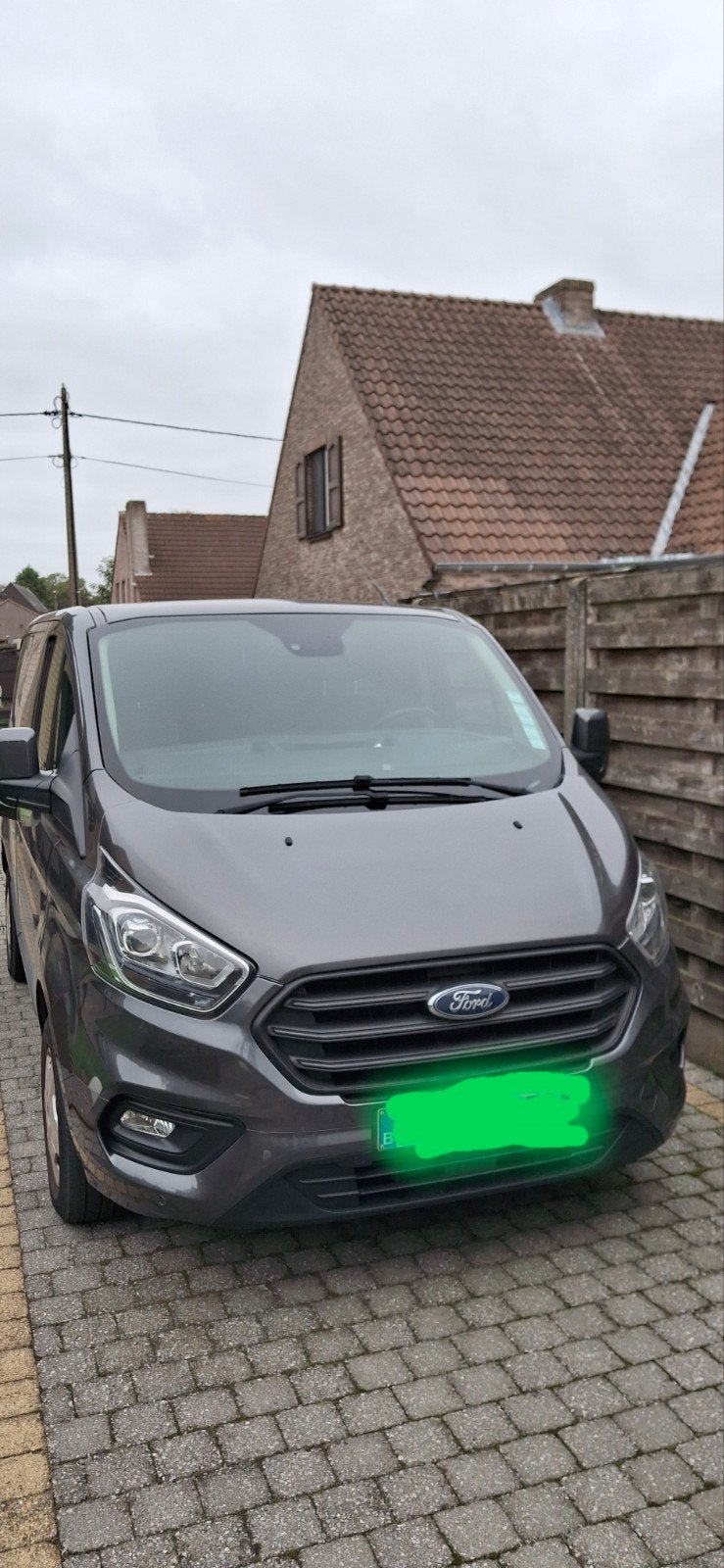 Ford Custom Transit 30/12/2019, Auto's, Voorwielaandrijving, 4 deurs, Stof, Euro 6