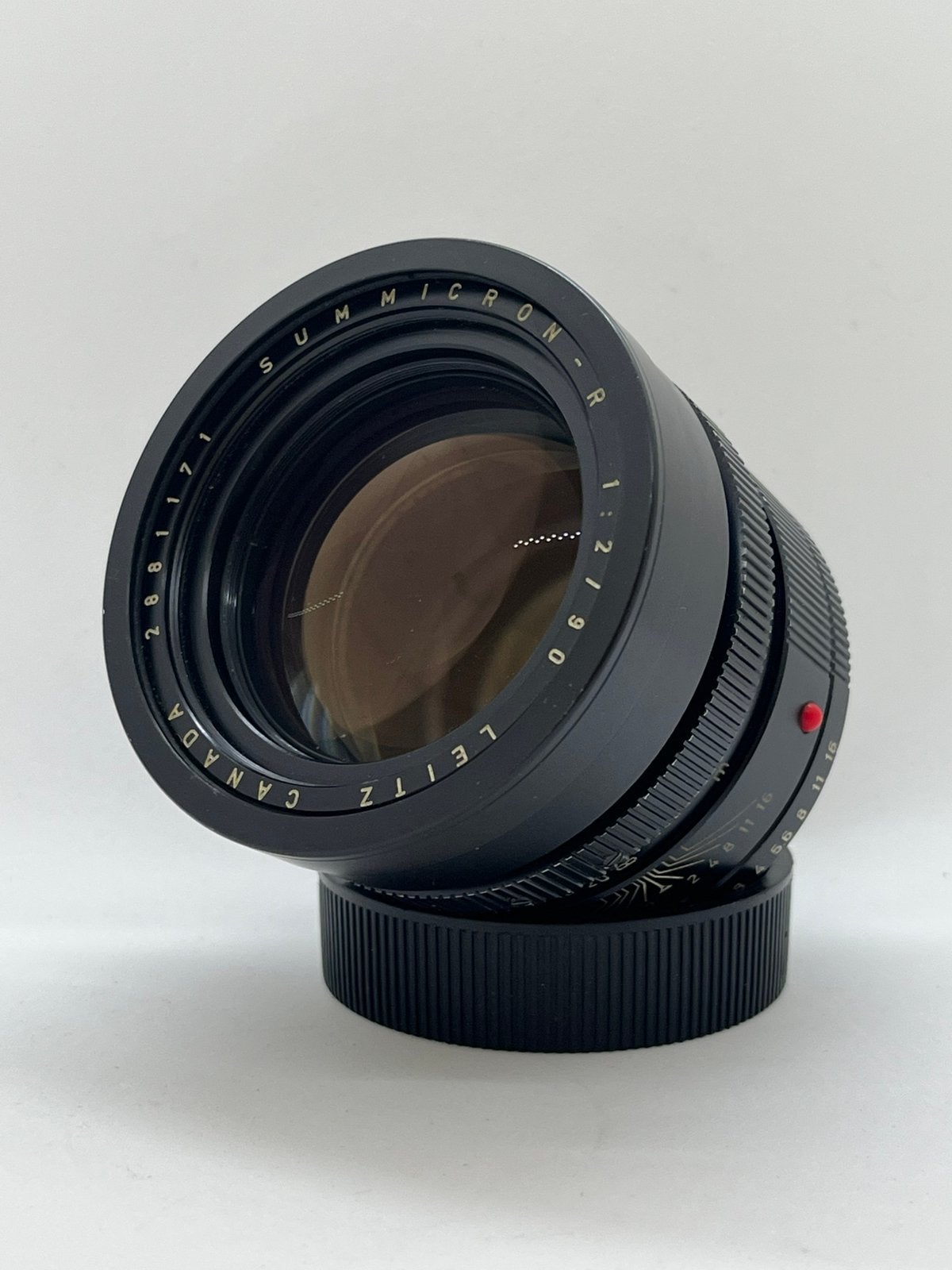 Leica R 90 summicron & elmarit, 90 mm, Bouchons d'objectif, Enlèvement ou Envoi, Téléobjectif