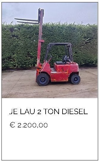 KOOPDAG OPRUIMING HEFTRUCK GROTE STOCK 400 STUKS, Ophalen