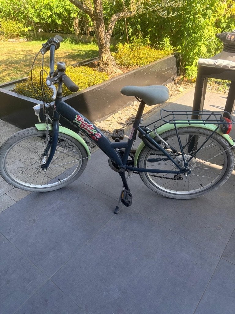 meisjesfiets, Vélos & Vélomoteurs, Frein sur jante, Comme neuf, Candy shop, Frein à main