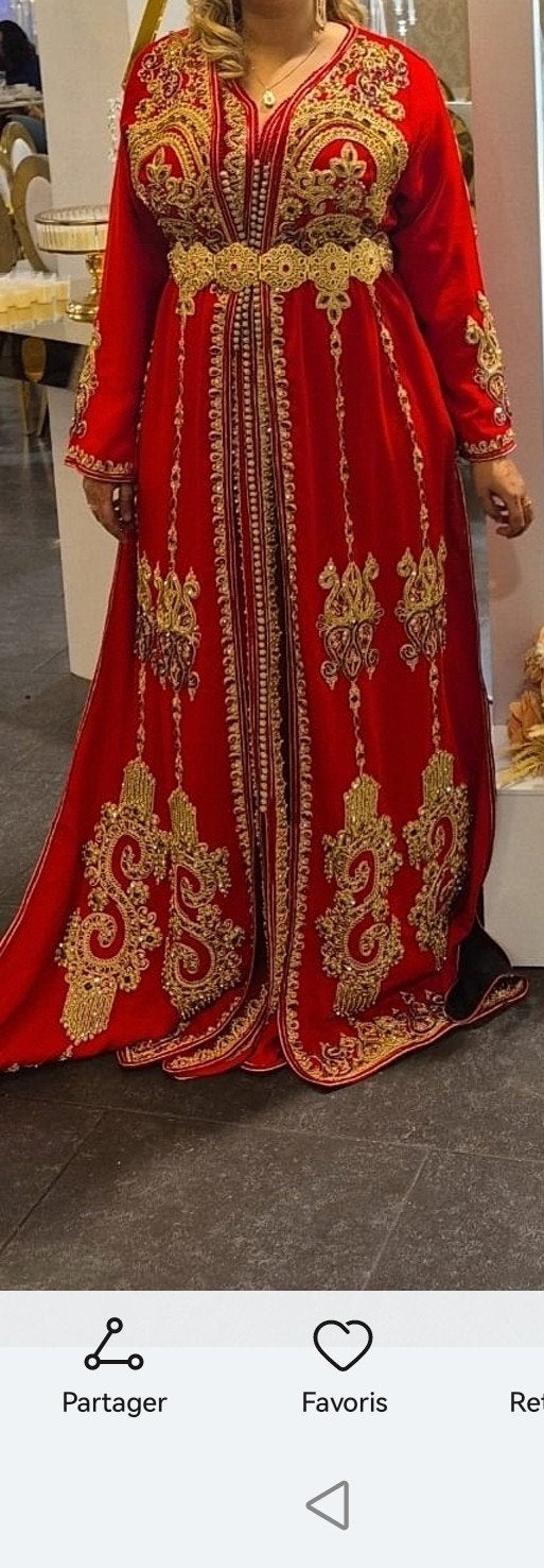 robe marocaine, Robe de gala, Comme neuf, Enlèvement, Taille 42/44 (L)