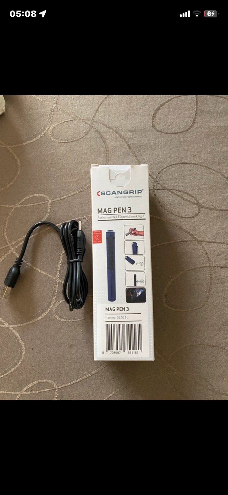 Lampe stylo LED Scangrip MAG PEN 3, Ophalen of Verzenden, Nieuw