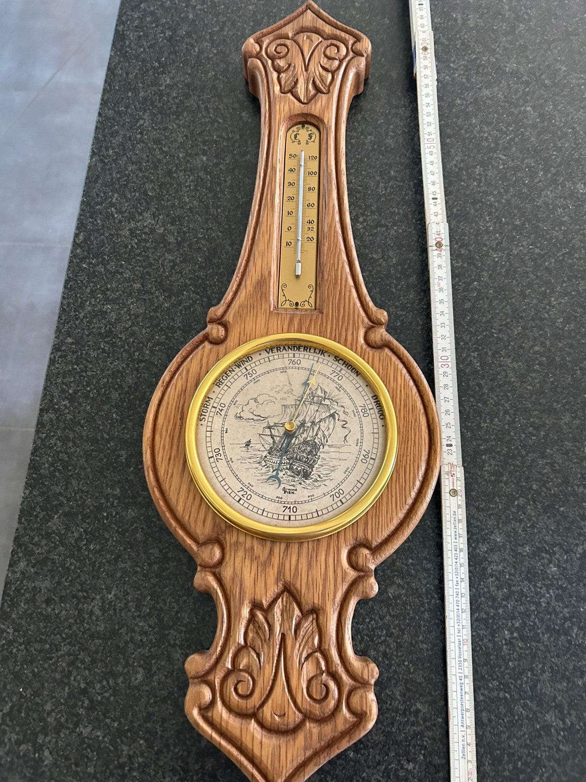 Barometer Armond Pien, Ophalen of Verzenden, Zo goed als nieuw, Barometer