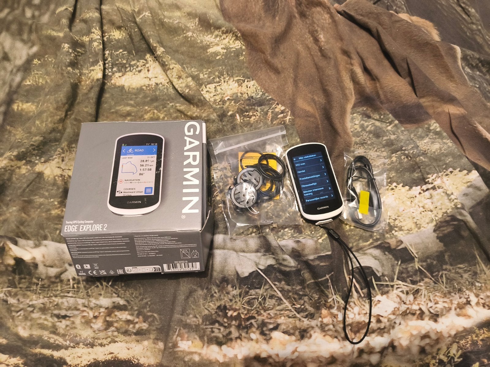 Garmin Edge Explore 2 te koop, Fietsen en Brommers, Fietsaccessoires | Fietscomputers, Ophalen, GPS, Gebruikt