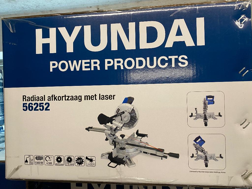 Afkortzaag  Hyundai, Ophalen, HYUNDAI, Nieuw, Afkortzaag