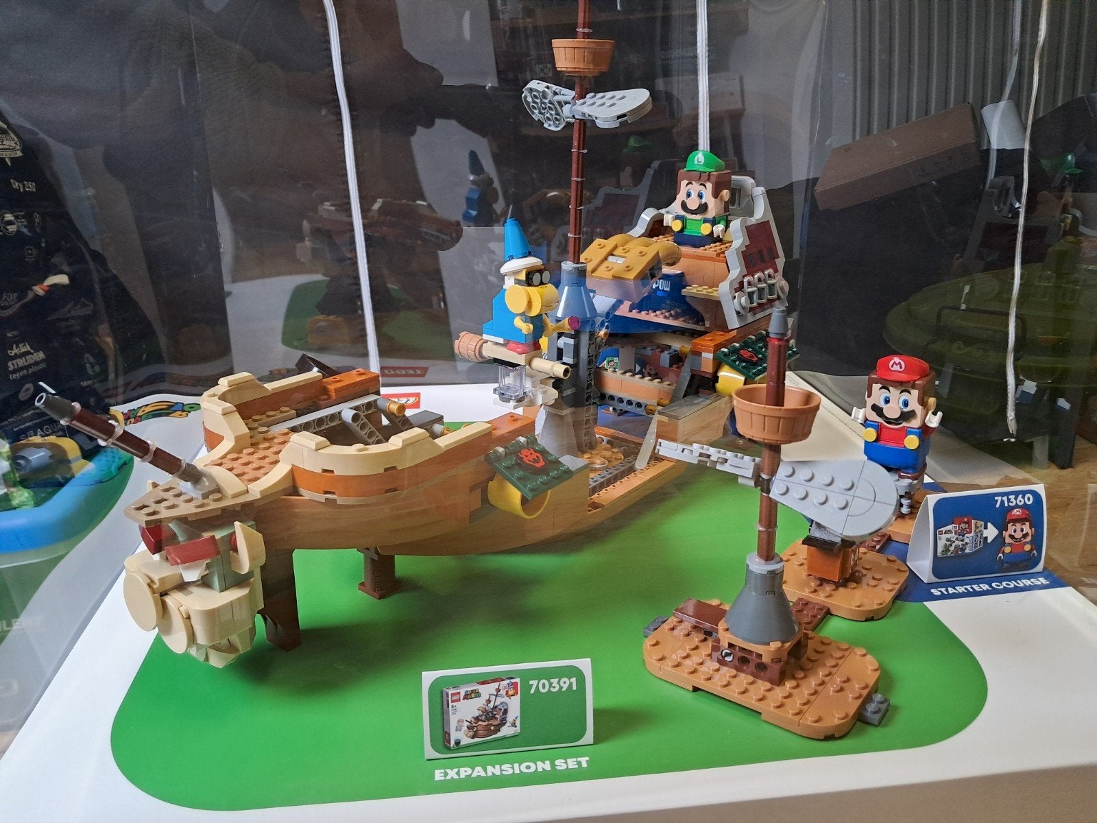 Lego Mario bros, Ophalen