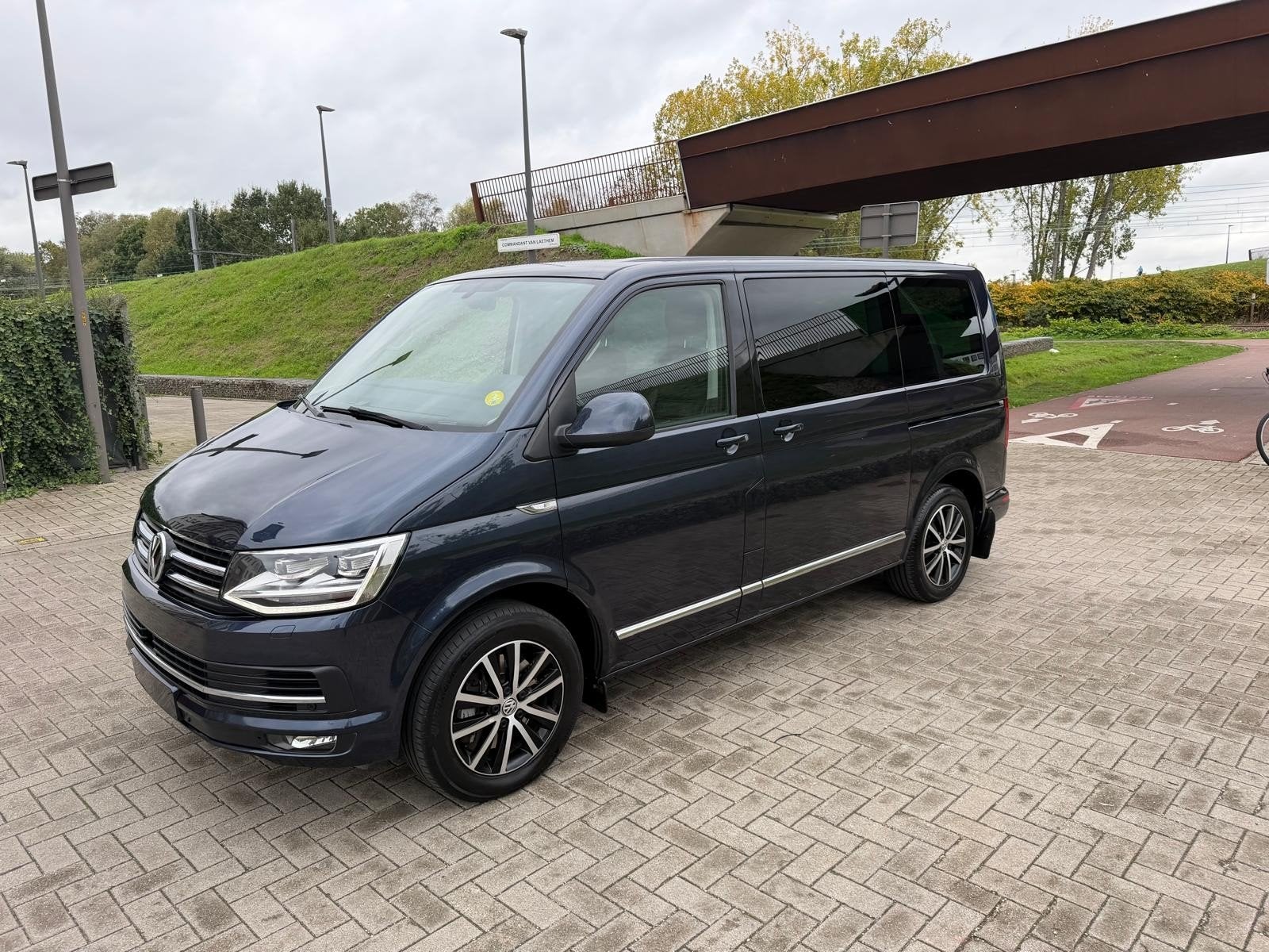 VOLKSWAGEN TRANSPORTER MULTIVAN 2.0TDI 2016 116000KM AC 7PL, Auto's, Voorwielaandrijving, Monovolume, Euro 6, Diesel