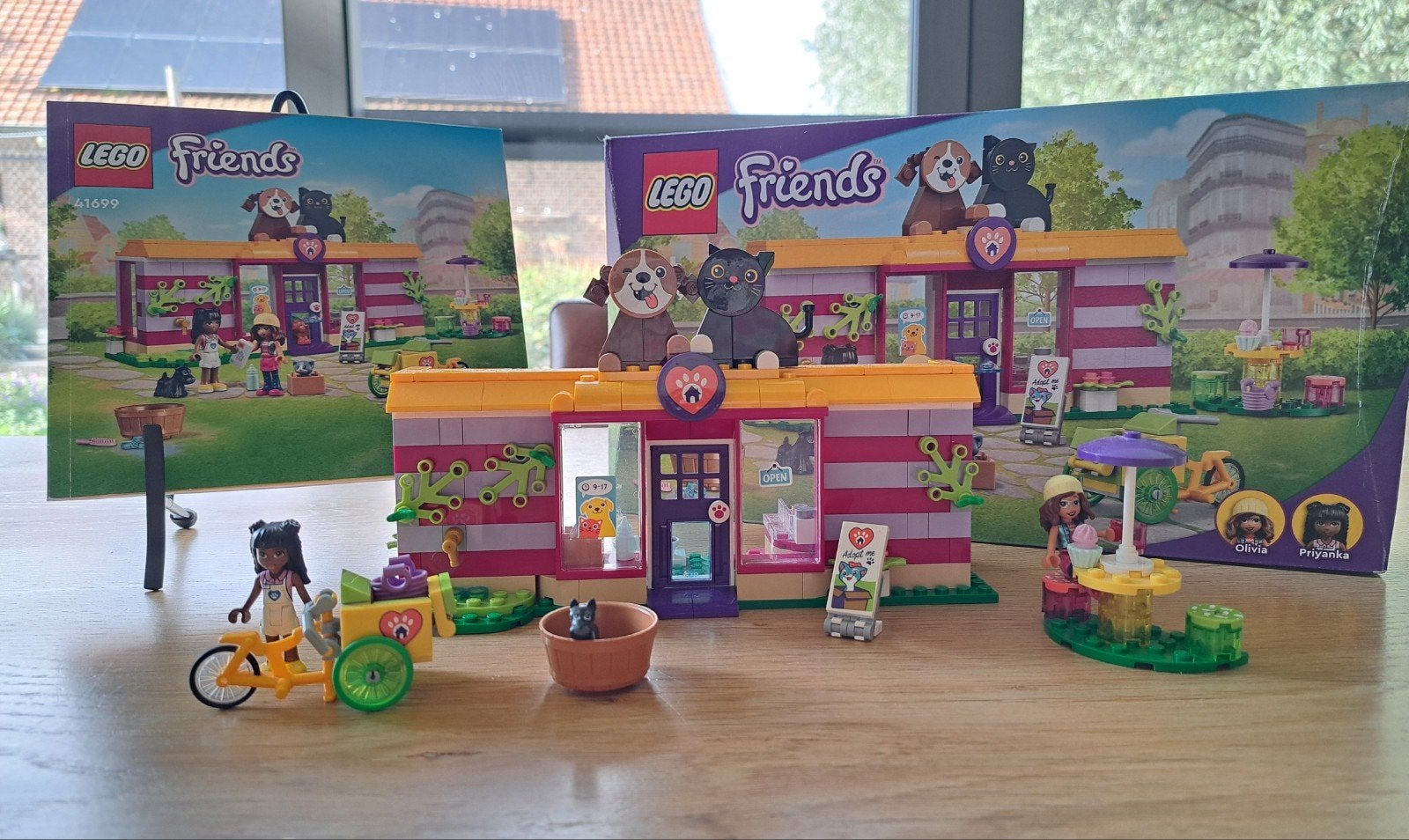 lego friends dierenasiel 41699, Lego, Friends, Ophalen of Verzenden, Zo goed als nieuw