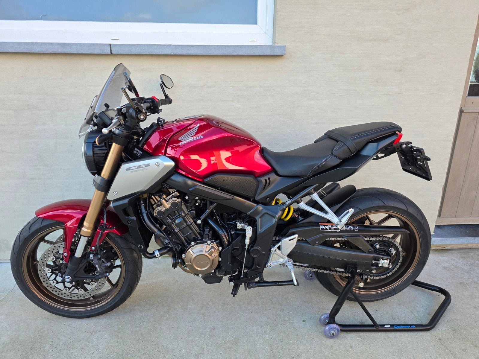 Honda CB650R *8000km* 35kw/A2/ SC *Project Uitlaat Topstaat, Motoren, Bedrijf, Naked bike, ABS