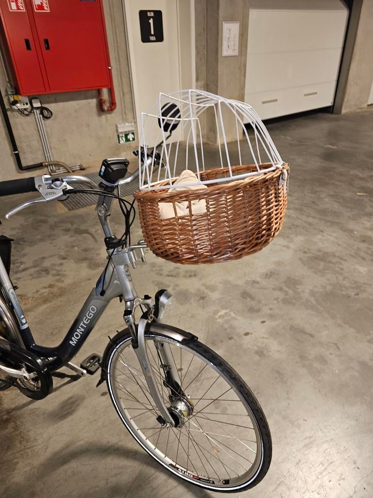 Electrice vrouwen fiets, Ophalen